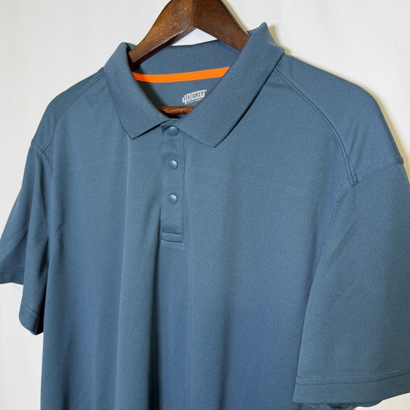 40 Grit by Duluth Trading Co. Other - 40 Grit Duluth Trading Co Mens XL Blue Short Sleeve Snap Polo Shirt 3237-26